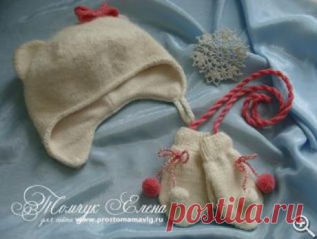 ШАПОЧКА "КОШЕЧКА" с ушками, описание