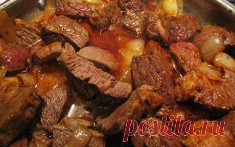 Блюда из мяса.