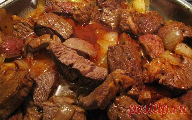 Блюда из мяса.