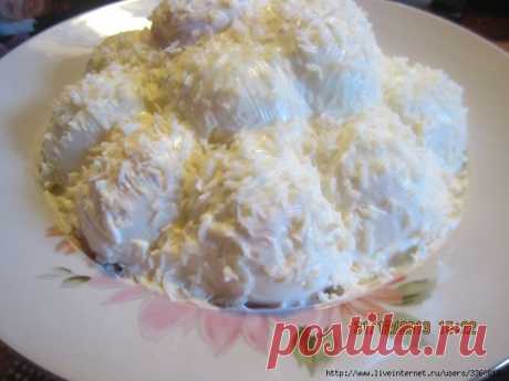 Сугробы -Новогодний салат