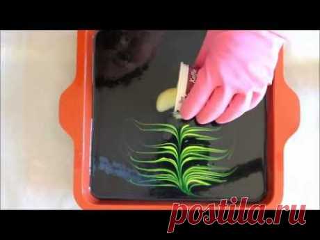 Flower in soap