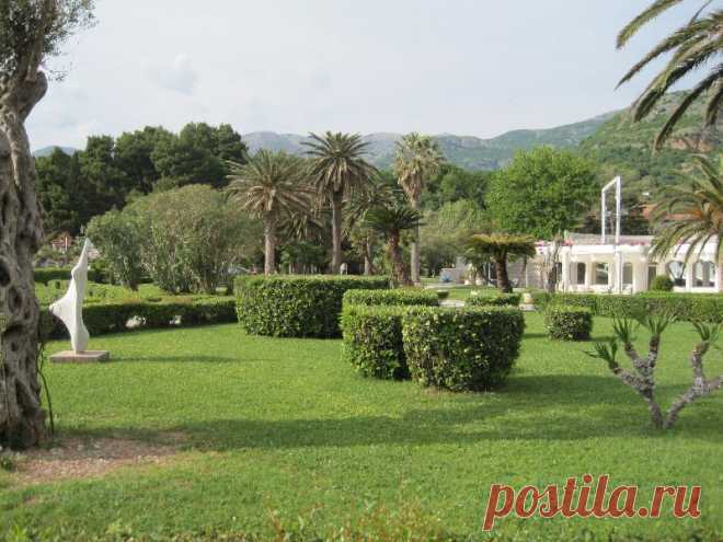 Парк в посёлке Св.Стефан