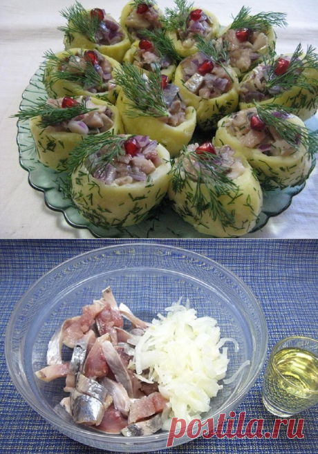 Закуска из селедки
