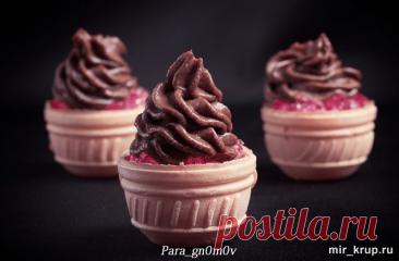 Тарталетки с кремом из авокадо