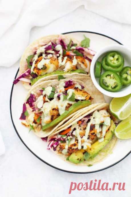 Лосось тако