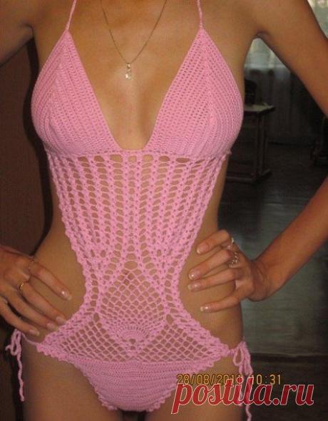 Вязанный купальник - Купальники - Вязание крючком -МАСТЕР-КЛАССЫ ПО РУКОДЕЛИЮ- Страна рукоделия