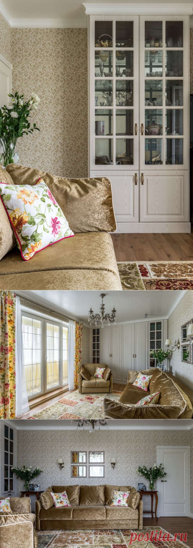 Феноменальная однушка с французским окном и большим количеством мест для хранения