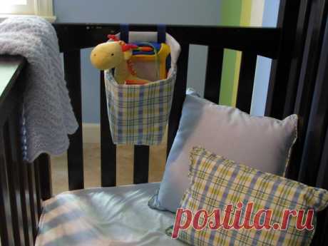 Сумка в кроватку