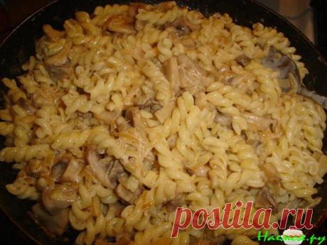 Макароны с грибным соусом - ЕЛЕНА  - Группы Мой Мир