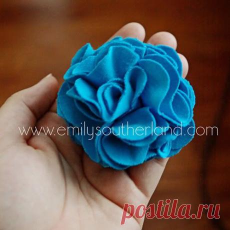 Уникальные цветы из ткани своими руками — Мастер-класс - Ручная работа и креатив - интернет-журнал | Поделки своими руками