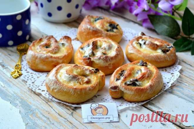 Улитки с творогом в сметанной заливке | Таки Вкусно