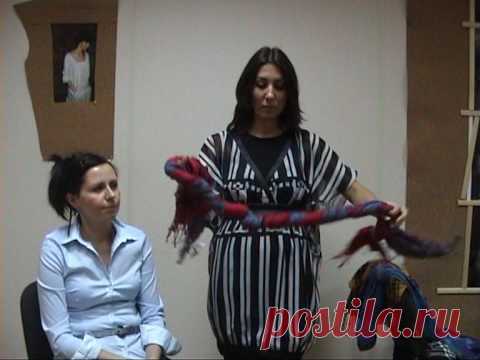 Способы завязывания палантинов