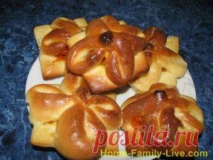 Булочки с курагой  и морковью