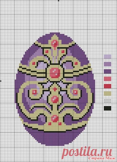 Орнамент "Faberge Egg" - Бискорню и другие "кривульки" - Страна Мам