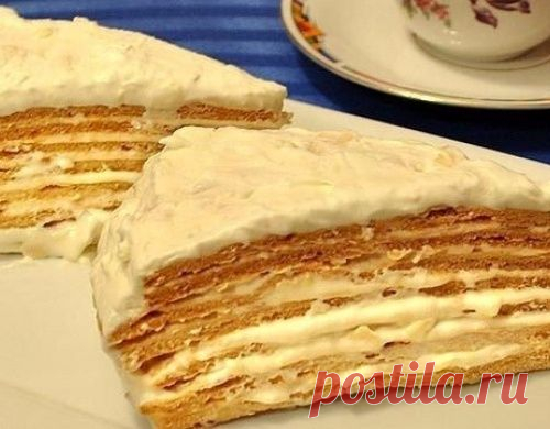 Простой и обалденно вкусный торт «Парижский коктейль»