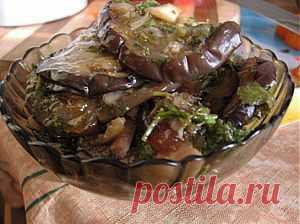 Маринованные баклажаны – вкусный рецепт на зиму