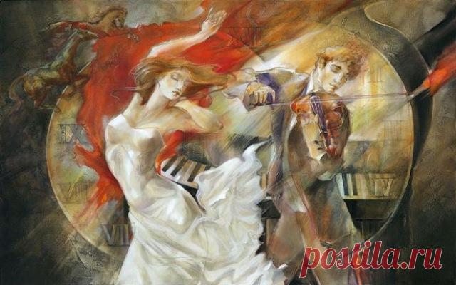 Слушаю не музыку – слушаю свою душу. Марина Цветаева