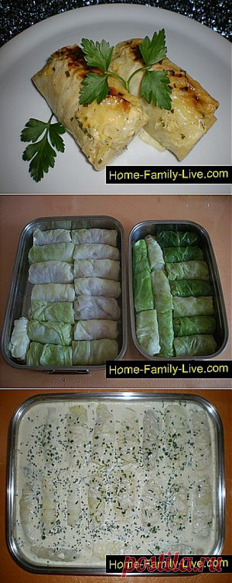 Кулинарные рецепты Голубцы в сметанном соусе &amp;raquo; Кулинарные рецепты