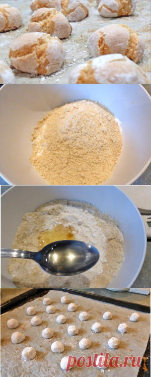 Миндальное печенье | Кулинарный Рай