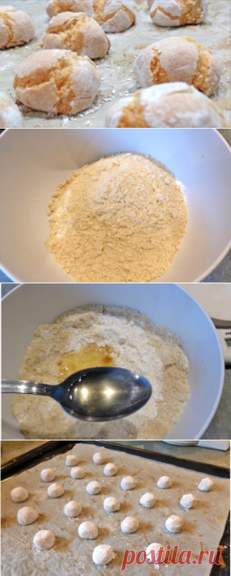 Миндальное печенье | Кулинарный Рай