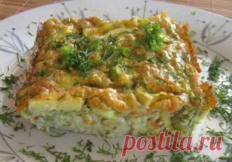 Кабачковый омлет в духовке Шустрый Повар | Рецепты | Кулинария: Кабачковый омлет в духовке.на 100грамм - 68.16 ккалБ/Ж/У - 8.03/2.75/2.47Ингредиенты:5 ст. л. ...