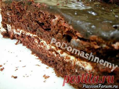 Влажный и пышный бисквит - запись пользователя Podomashnemy в сообществе Болталка в категории Кулинария Нежный, мягкий, пышный и влажный бисквит. Я обожаю его за то, что его можно есть сам по себе. Но в этот раз я перемазала его сметаной и верх полила шоколадной глазурью. Это очень вкусно! Ингредиенты: - 1 ст. сахара; - 1 ст.