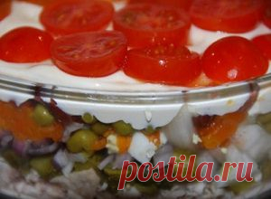 Рецепт Салата Прага с