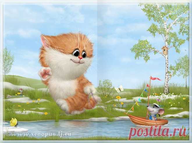 рисунки и картинки кошек и котят - Поиск в Google