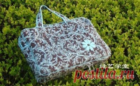 Сумка. Мастер-класс. Выкройка.