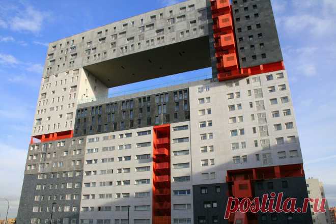 Самые необычные многоквартирные дома в мире - Жилой комплекс Mirador в Мадриде