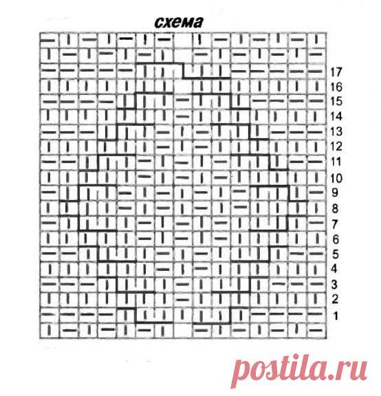 Шапочка с ромбами