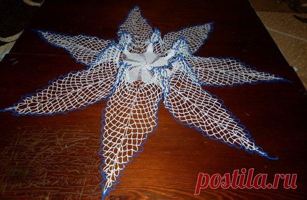 Салфетки крючком, 46 моделей с описанием, схемами и видео уроками