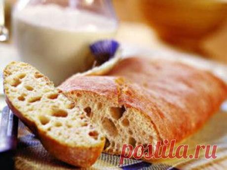 Итальянский хлеб чиабатта