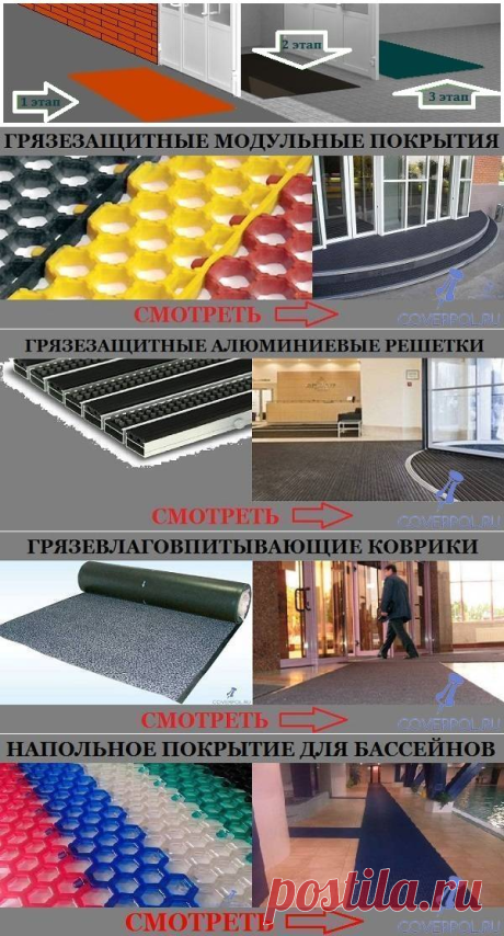 Грязезащитные покрытия | системы грязезащиты | коврики, ковры, решетки