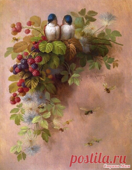 «Автор всей этой красоты - Paul de Longpr’e (1855-1911)» — карточка пользователя Татьяна С. в Яндекс.Коллекциях