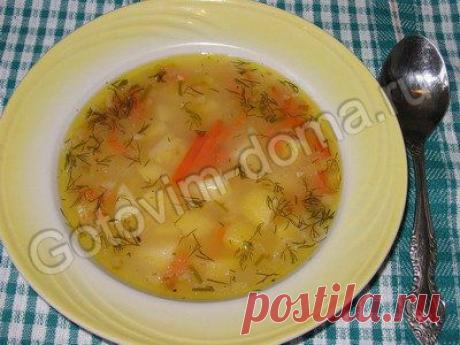 Рецепт: Куриный суп с рисом