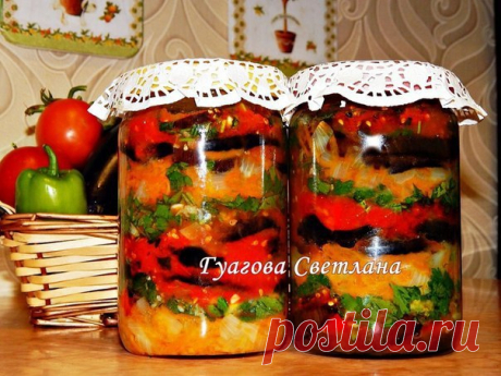 Баклажаны в медовой заправке