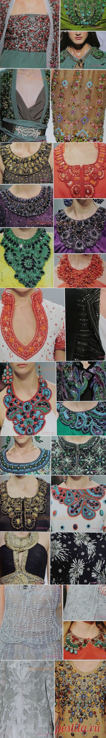 Вышивка от кутюр. Одежда ч.7 | biser.info - всё о бисере и бисерном творчестве