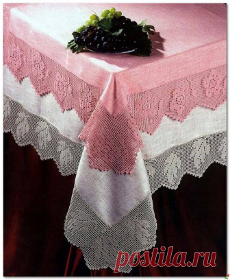Листья и розы.