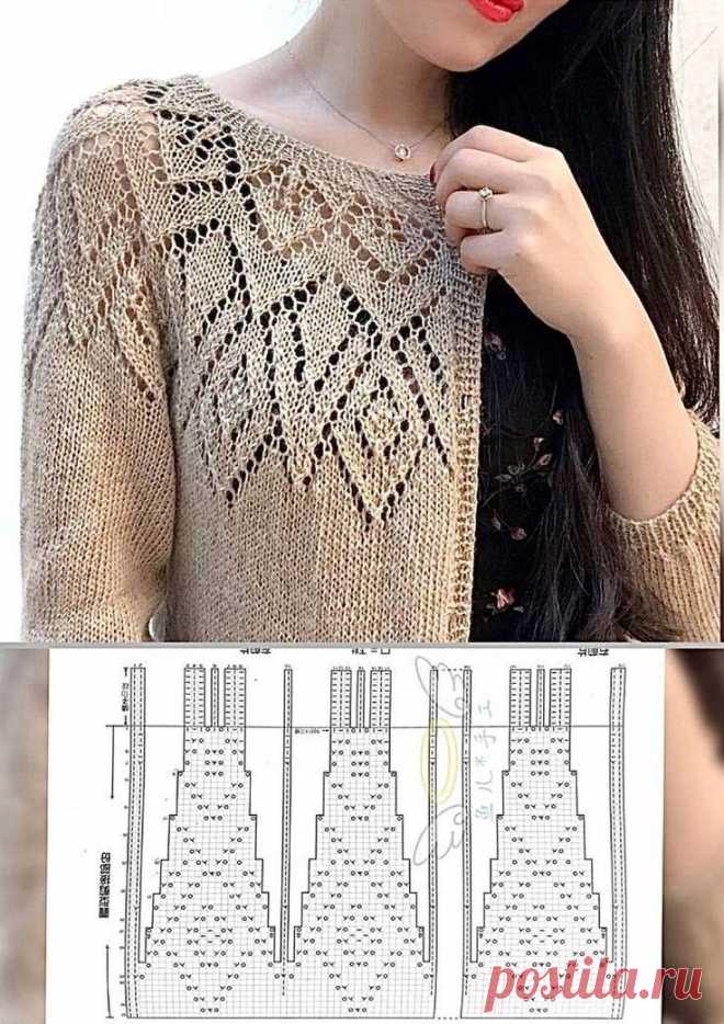 9 СХЕМ КОКЕТОК СПИЦАМИ | Копилка узоров (Вязание спицами) | Дзен