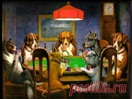 Hızlı Resim - Dogs Playing Poker Dogs Playing Poker