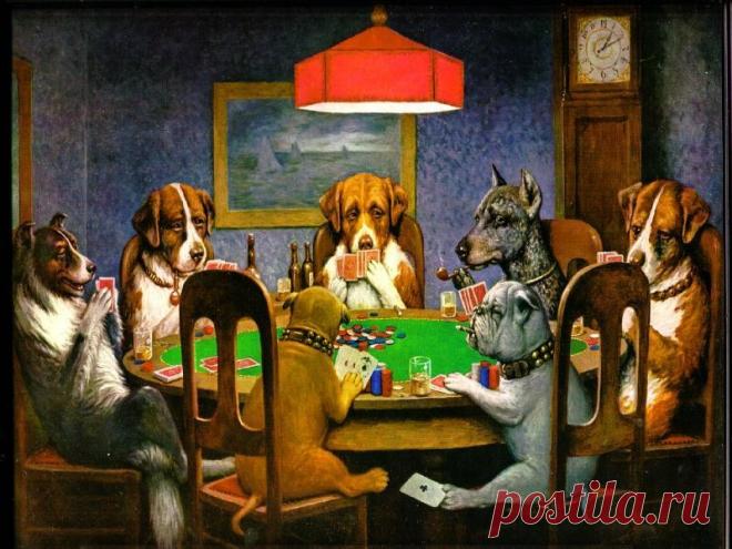 Hızlı Resim - Dogs Playing Poker Dogs Playing Poker