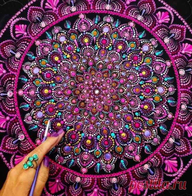 ​Идеи точечной росписи