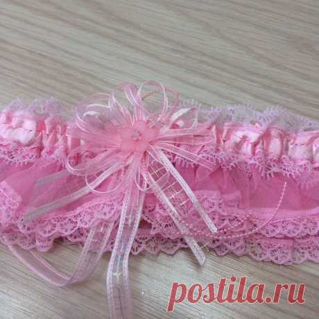 Кружевная подвязка, ручная работа (дизайнер Т.Ломакина)🌸🌸🌸🌸🌸цена 500 р.