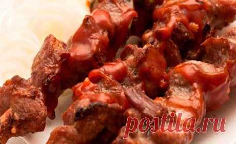 Шашлык из свиной шейки в духовке — Recept-Fresh