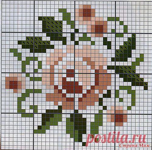 Роза (схема): Дневник группы "Бискорню и другие "кривульки"" - Страна Мам