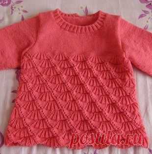 Узор для свитера спицами