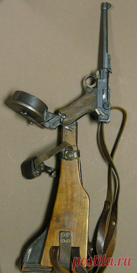 anyskin: «Luger 08 Parabellum pistole .artiilery version. ”