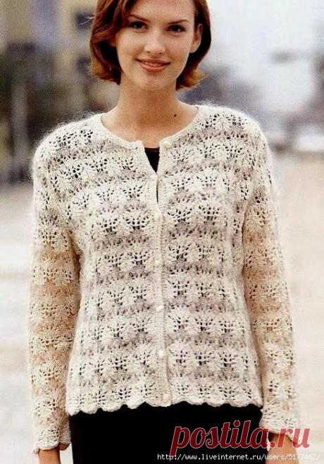 ЖАКЕТ СПИЦАМИ.