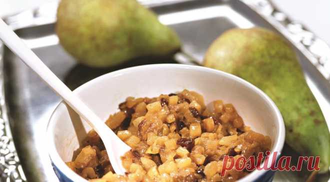 Грушевый чатни, пошаговый рецепт с фото